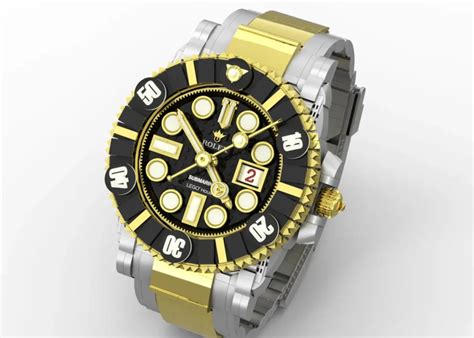 lego rolex submariner review.